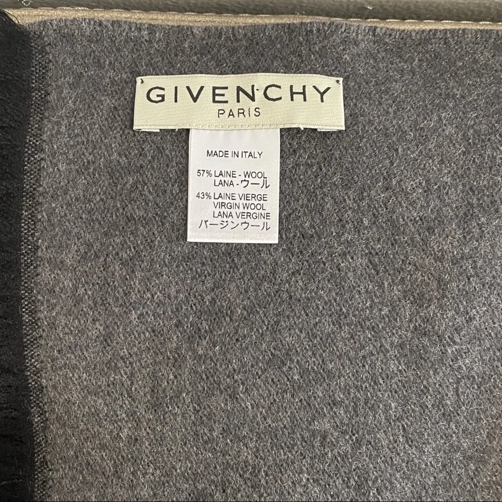 New Unisex Givenchy Logo Scarf
